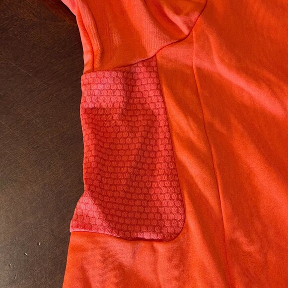 Adidas ClimaCool Orange Skull Design Mens XL Sports T-Shirt  athletic wear read - Picture 9 of 13